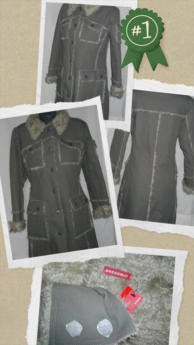 Дамски топли шуби тип парка / голям размер