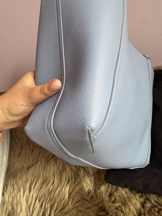 Двулицева дамска чанта Armani Exchange, тип торба + несесер