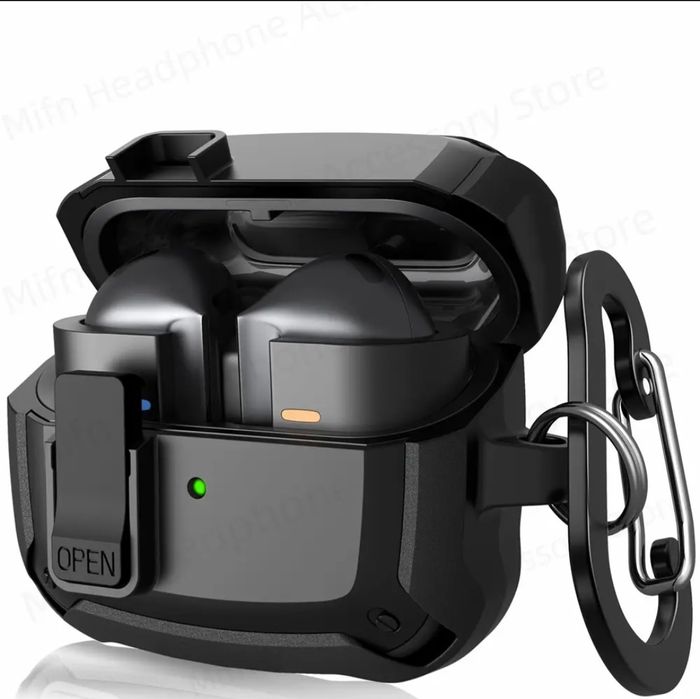 Чехол кейс для наушников Galaxy Buds 3, Buds 3 Pro и Buds 3 FE