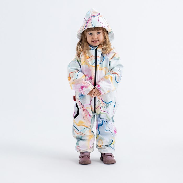 Costum Softshell schi/ sanie Pastel copii - produs resigilat Decathlon