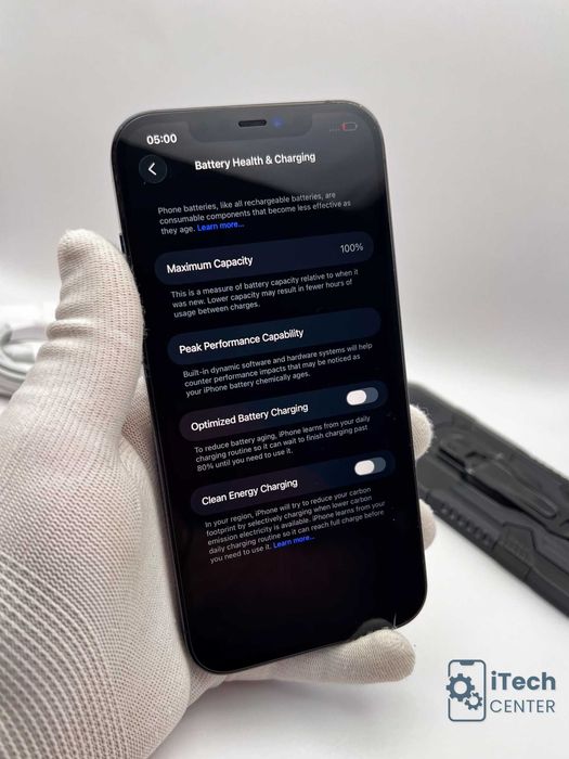 iPhone 12 Pro MAX, 128GB, Blue, 100% батерия, КАТО НОВ, ГАРАНЦИЯ!