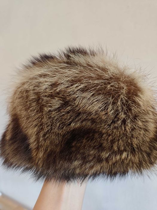 Кожено палто и шапка