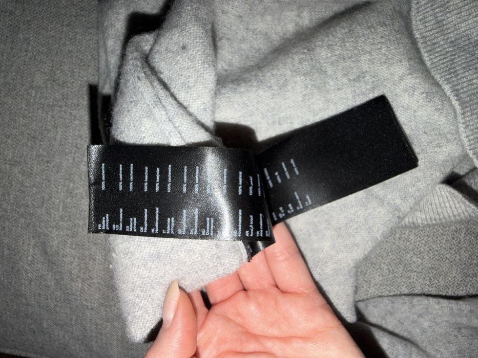 Cardigan Maje gray 100% cashmere S/M