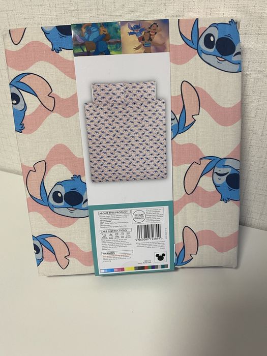 Двоен спален комплект Disney Стич, Stitch Asda George, спално бельо
