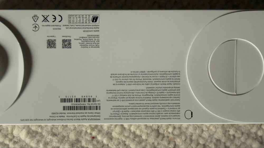 Iwatch series 9 45mm Midnight