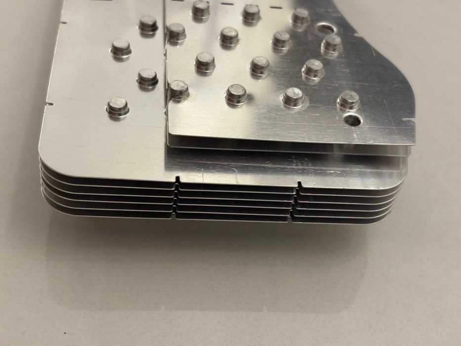 Placa racire aluminiu PS3 CECHL grila dintre procesor si cooler