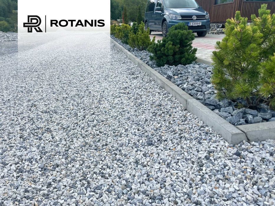 Piatra concasata pentru curte / Producător