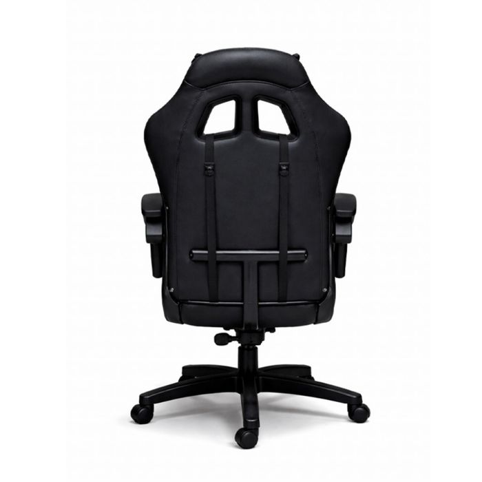 Премиум геймърски стол с масажна функция, поставка за крака