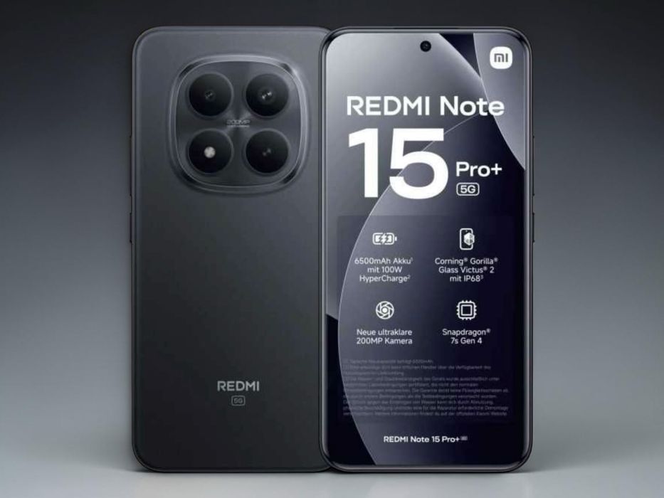 Xiaomi Redmi Note 15 Pro+ 5G 512GB 12RAM Black / Blue / Brown