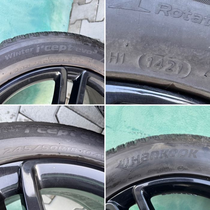 Jante mercedes benz 245 50 18, iarna, S class E class w221,w222,w213