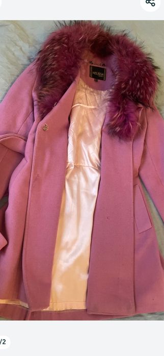 Дамско палто тип пелерина BSB, палто Melissa + подарък и рокля Guess