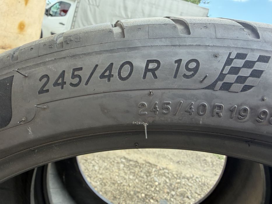 Cauc Michelin 245/40/R19 Pilot Sport 4 vara dot 2022 6-7mm doua buc