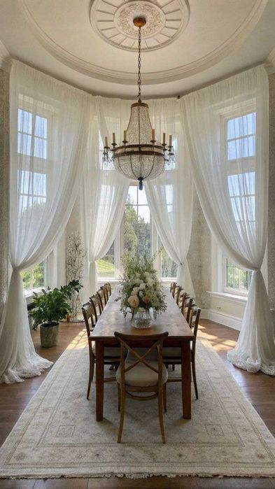 Шторы | Римские шторы | Установка карнизов | Pardalar  Sh1265