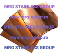 Tabla Cupru Acoperis Foaie Cupru Alimentar Rulou Banda 0.4–1 mm Stoc