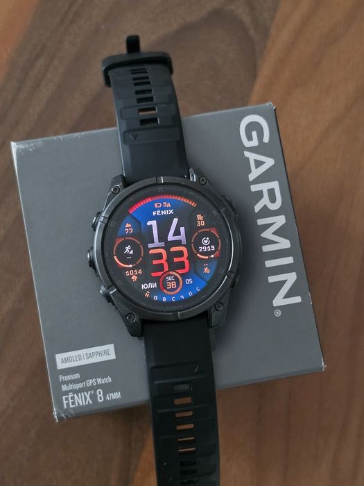 Garmin fenix 8 amoled sapphire