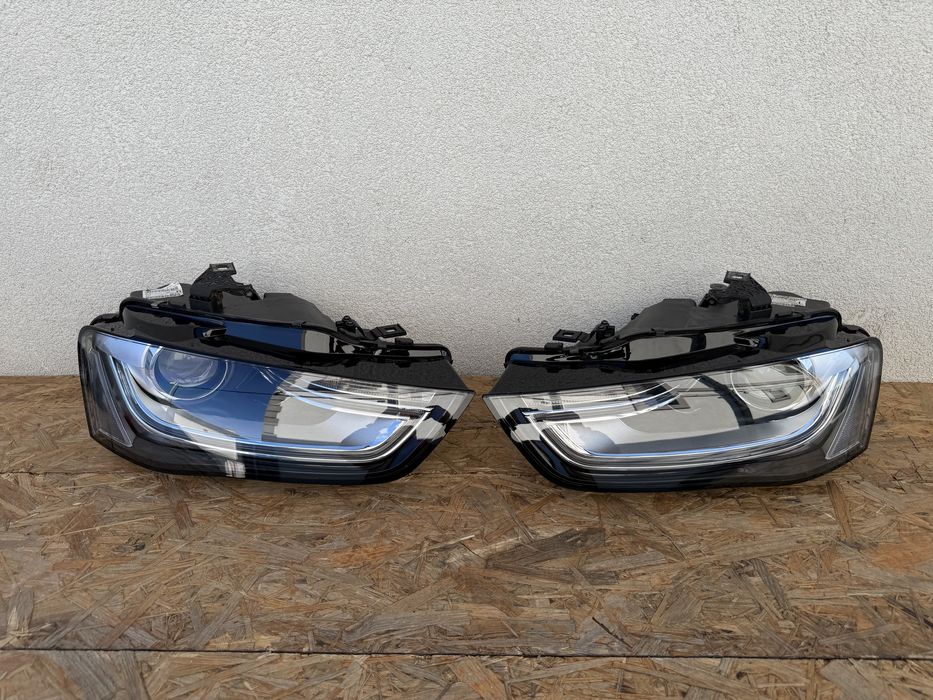 SET Far stanga dreapta Audi A4 B8 B8.5 8K Facelift Xenon + LED Origine