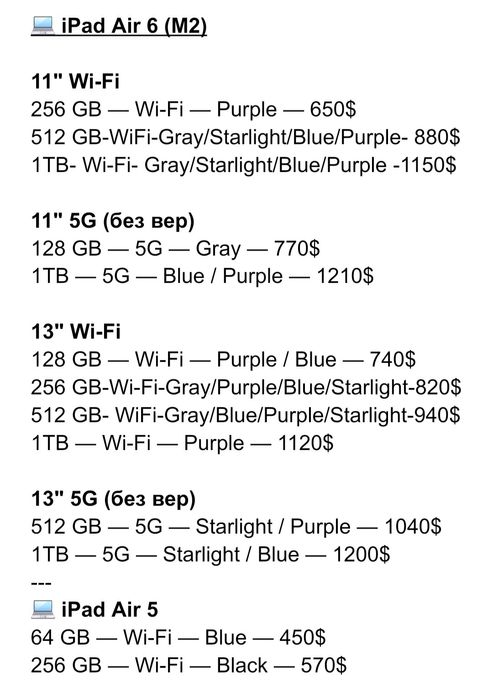 Ipad Планшеты Apple новый