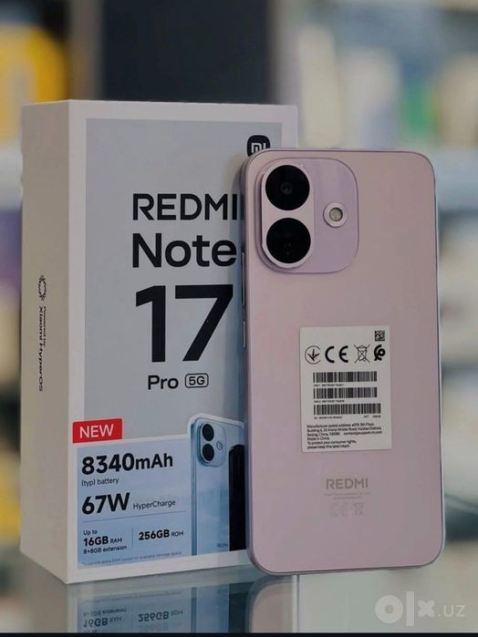 Note 17 Pro 5G 256GB 128GB
