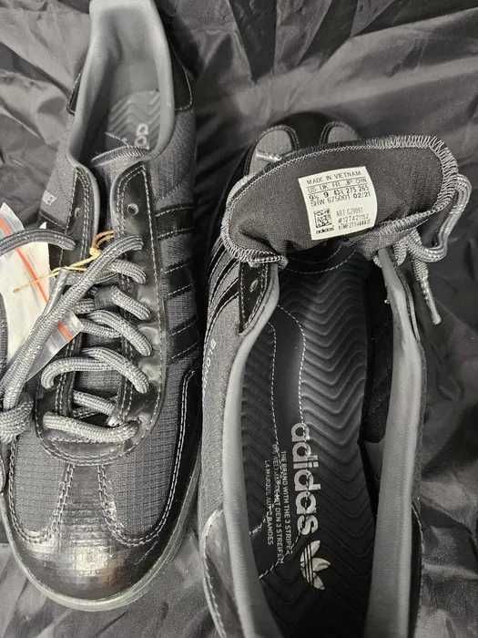 Adidas x Blondey McCoy A.B. Gazelle – Black/Black/Gum – Mărimea 43/1.3 (UK 9) – Noi