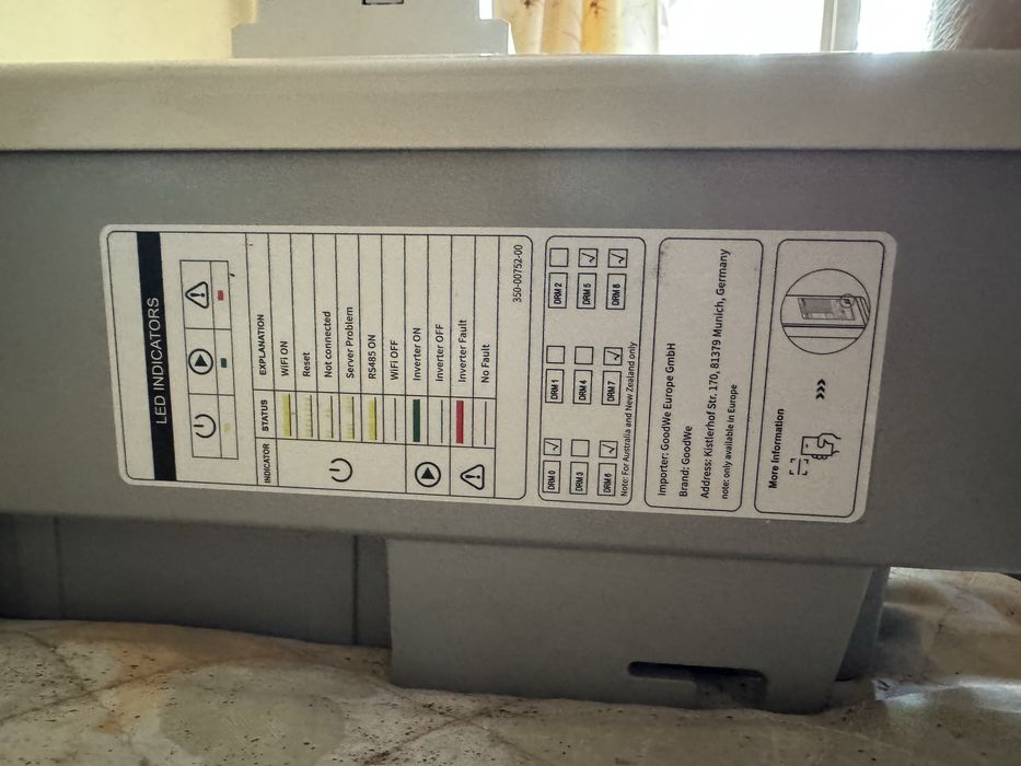 Монофазен Инвертор 5 KW GOODWE