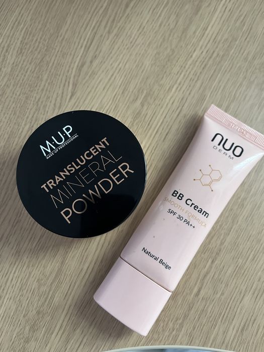 MUP Powder si NUO Derm BB