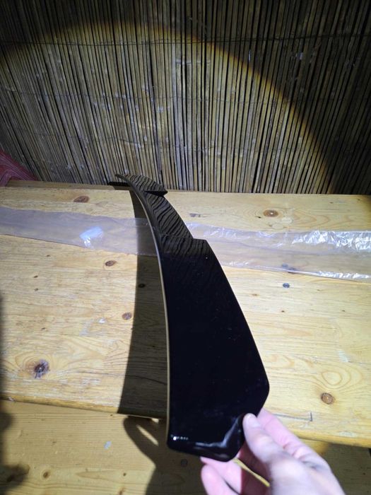 Eleron Luneta Lip Spoiler Geam BMW Seria 7 F01, Model M4, Negru Lucios
