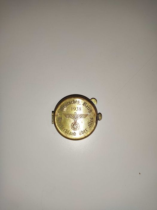Кутийки за компас или ръчен часовник, месинг, ВСВ, Трети райх