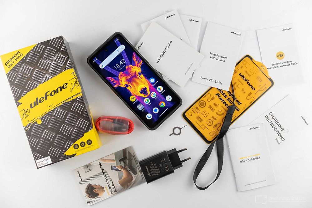 Ulefone Armor 25T Pro 5G 12GB RAM 256GB ROM,IP68 защита,Thermal камера