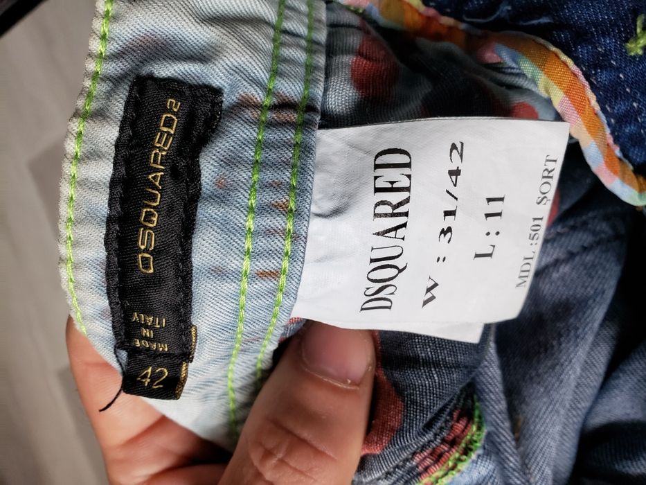 Мъжки къси дънки Dsquared2  и Тениски