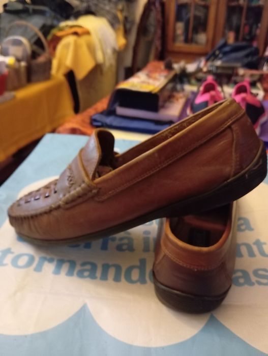 Pantofi din piele naturala nr 41