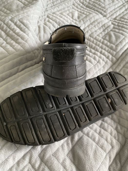 Кожаная обувь для школы