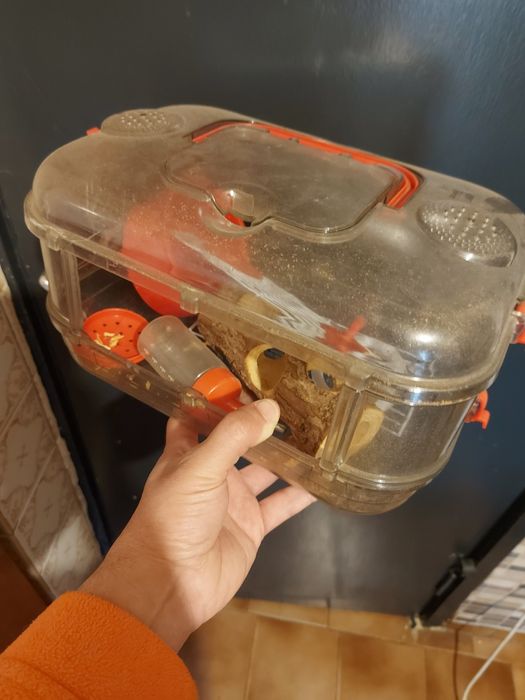 Cușcă hamster transparenta