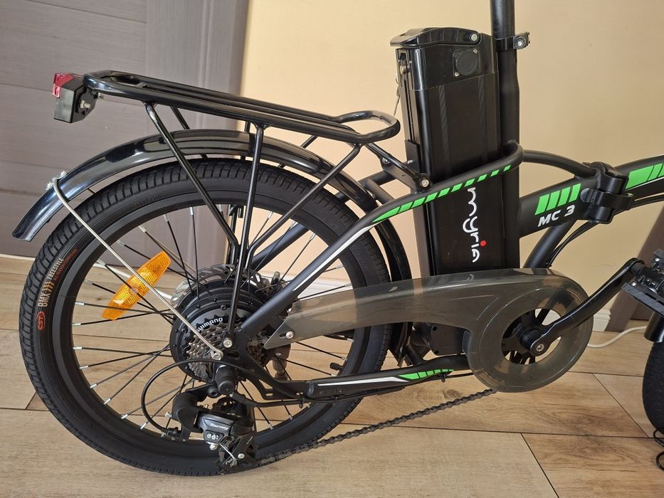 Bicicletă electrică pliabilă MYRIA City Traveller MC3 - 20" / 250W Motor - 36V/10.5Ah Battery- Ca Nouă!