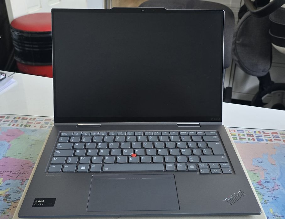 Laptop Lenovo ThinkPad X1 2-in-1 Gen 9 Intel Core Ultra 7 155U pana la 4.8Ghz TouchScreen, 16GB LP DDR5,  512GB SSD