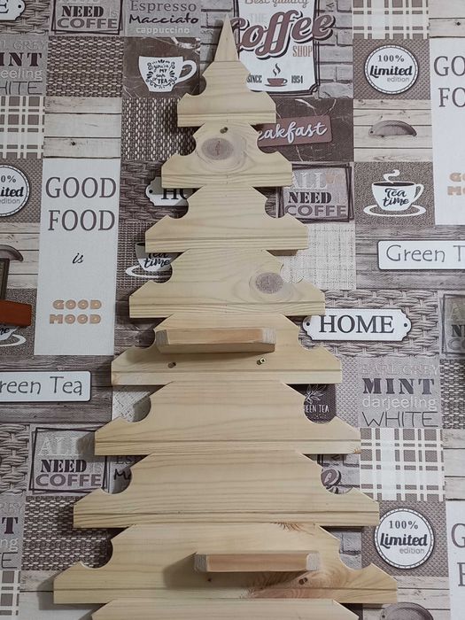 Ёлка интерьерная ручной работы