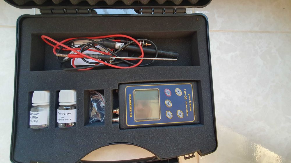Оксиметър СО-411 за измерване количеството разтворен кислород във вода