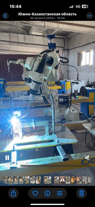 роботизированный сварка аппарат