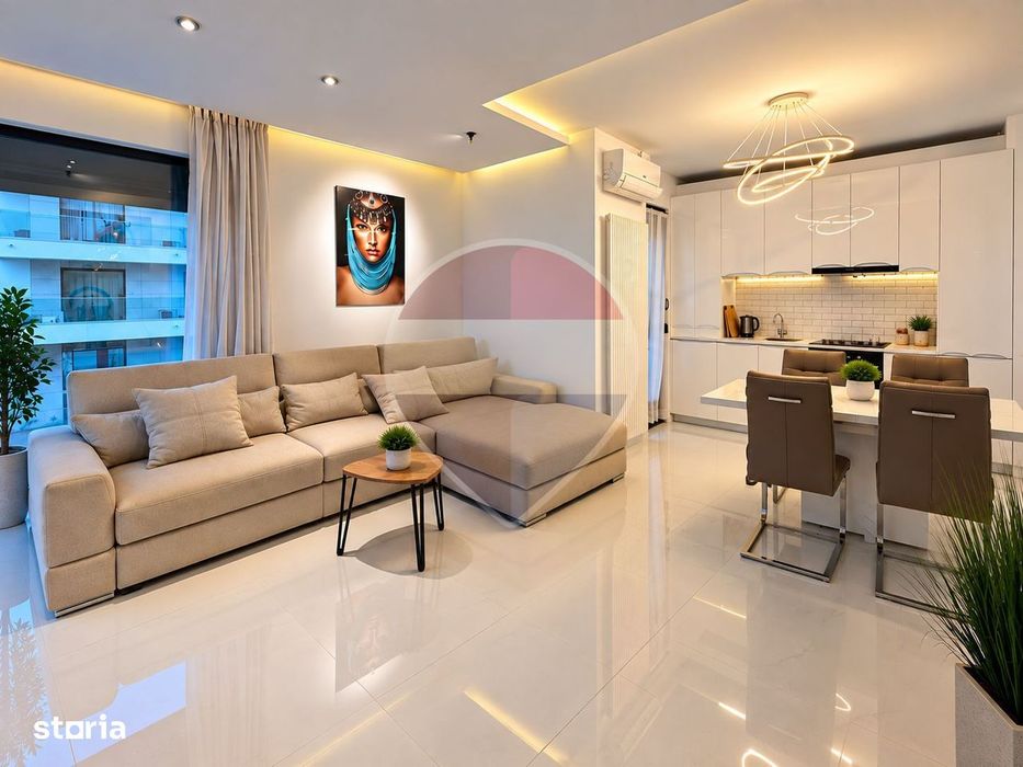 Apartament 2 camere de vanzare vedere frontala mare Mamaia Constanta