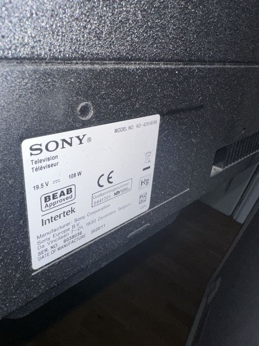 Sony Bravia 4k XH80