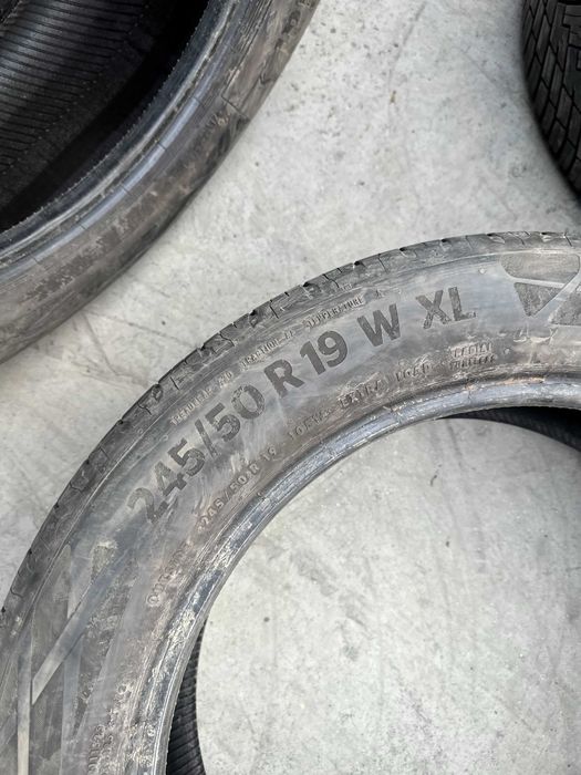 Continental 245/50R19 - Anvelope Vara, Stare excelenta, Garantie 100%!