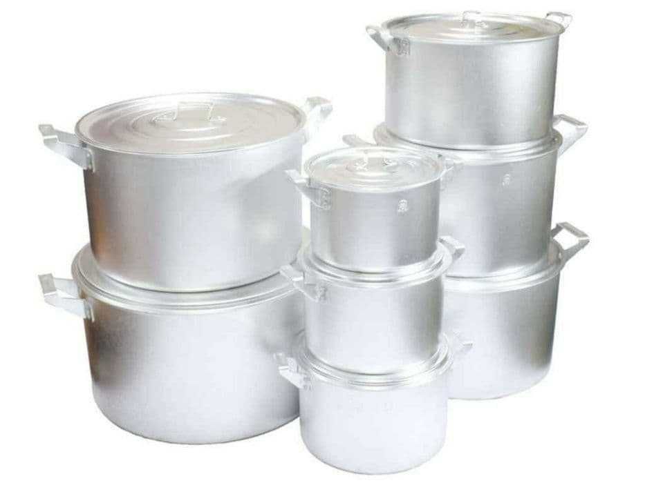 Кастрюля алюминиевая Россия