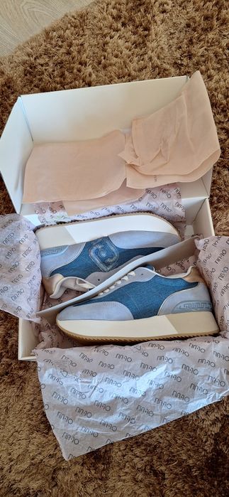 Liu jo нови маратонки сникърси деним