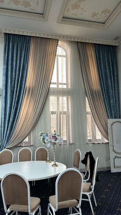 Шторы для тойханы и для кафе