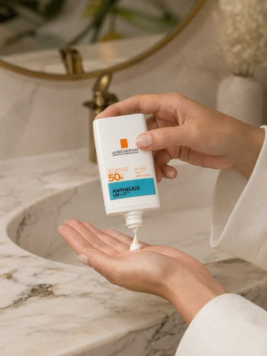 La Roche Posay yengil Anthelios UVAIR SP50 quyoshdan himoya flyuid