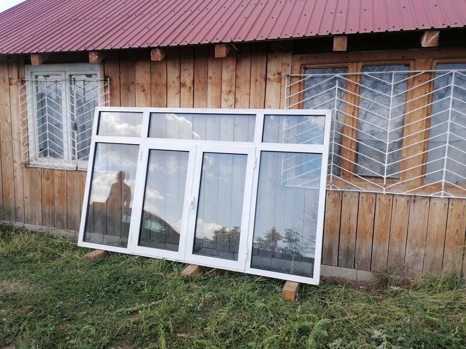 Geam cu sticla termopan cu profil dinaluminiu