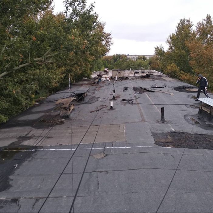 Унифлекс, линокром, бикрост, наплавление ремонт кровли