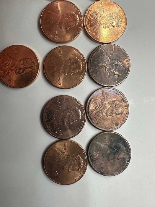 US Penny - циркулационни монети