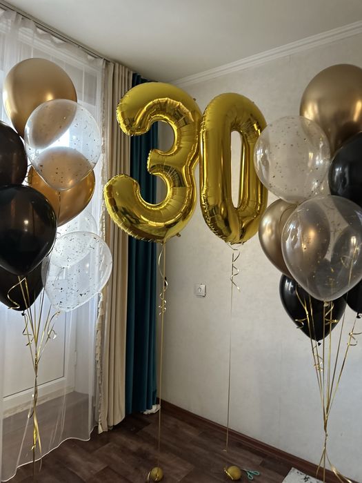 Гелий шарлар 700тг ден