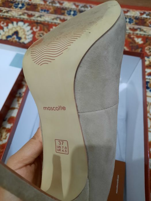 Туфли замша,кожа 37-38 р