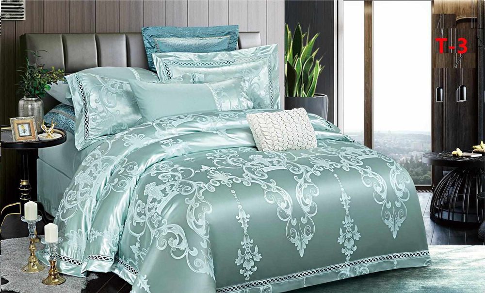 Lenjerii Jacquard satinat